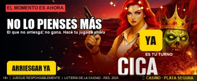 No Pienses Más, ¡Jugá Ya! banner